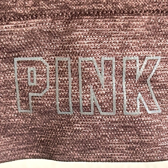 VS PINK SEAMLESS LIGHTLY LINED ATHLETIC SPORTS WORKOUT BRA - Picture 8 of 12